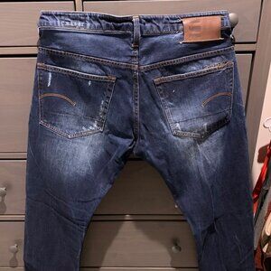 G-Star 3301 slim jeans in Indigo Blue Color, 38 x 32